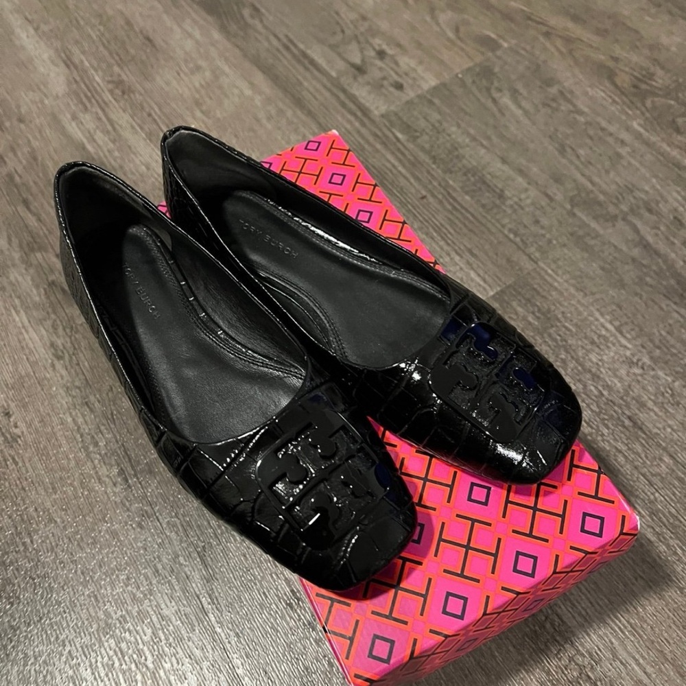 Tory Burch Black Flat